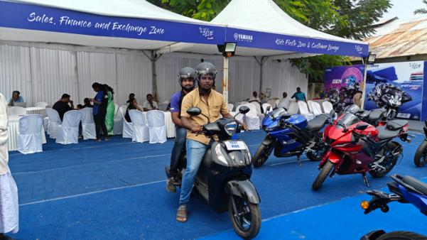 high performance sports bike
