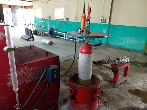 hydro testing cng in Vikas Pu