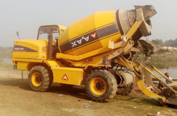ajax mixing machine rental