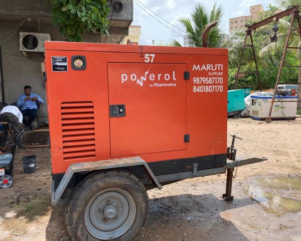 industrial dg set hire baska