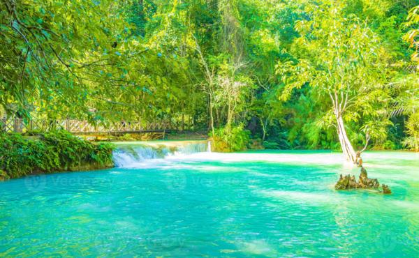 turquoise pools