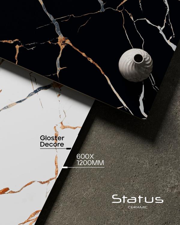 glossy vitrified tiles