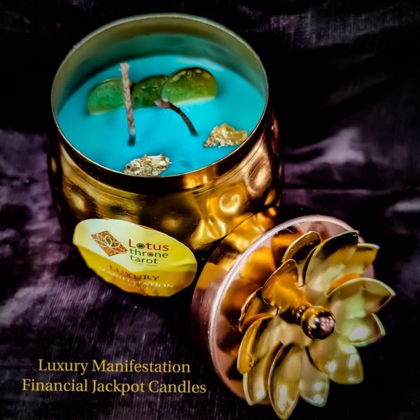 Financial Jackpot candles