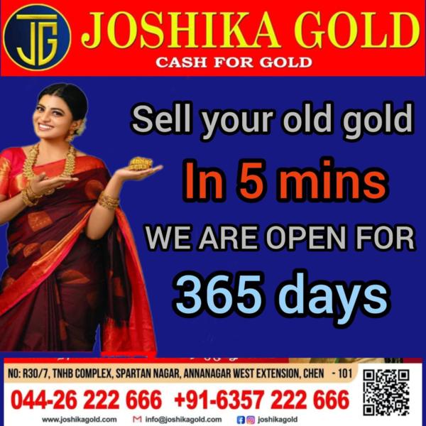 cash for gold chennai nolambur