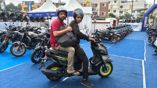 yamaha bike booking in palur