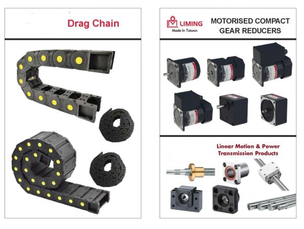 Cable drag chains for all the sizes, ZD make geare