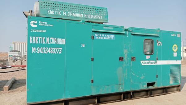 diesel generator with delivery