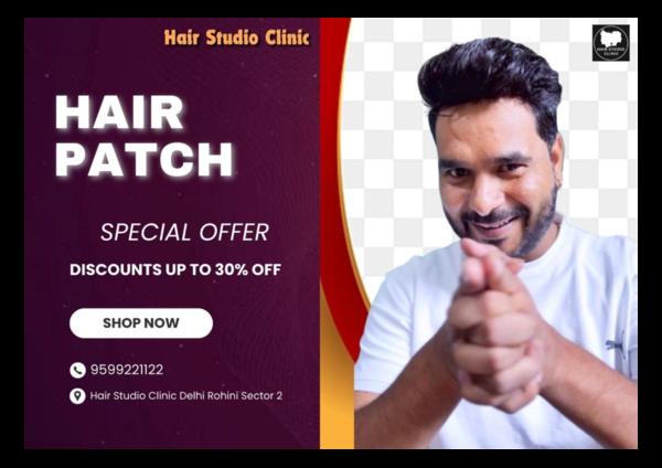 Miraj Hair Patch in Rohini