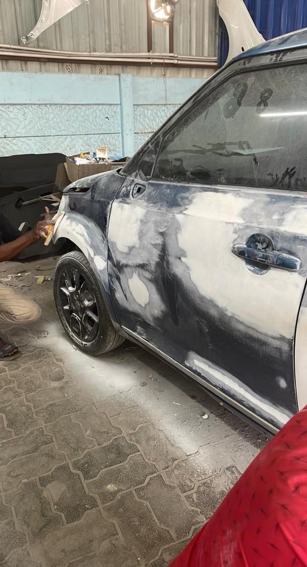 scorpio car body tinkering tri