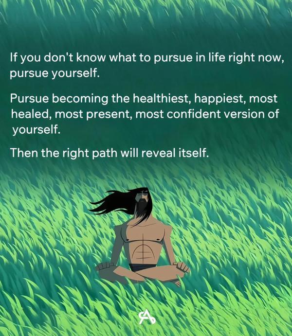 The right path is never f