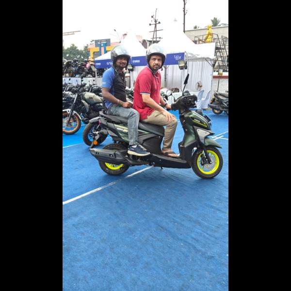 motorcycle running smoothly