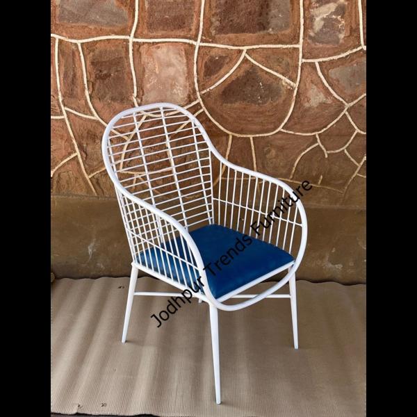 This MS (mild steel) metal chair is an ideal choic