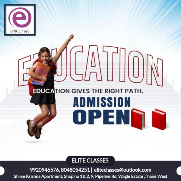 Admissions in full swing.