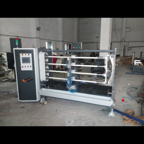 4 Shaft Automatic Pvc Insulation Tape Cutting Mach