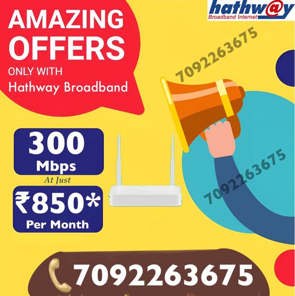 hathway wifi internet installa