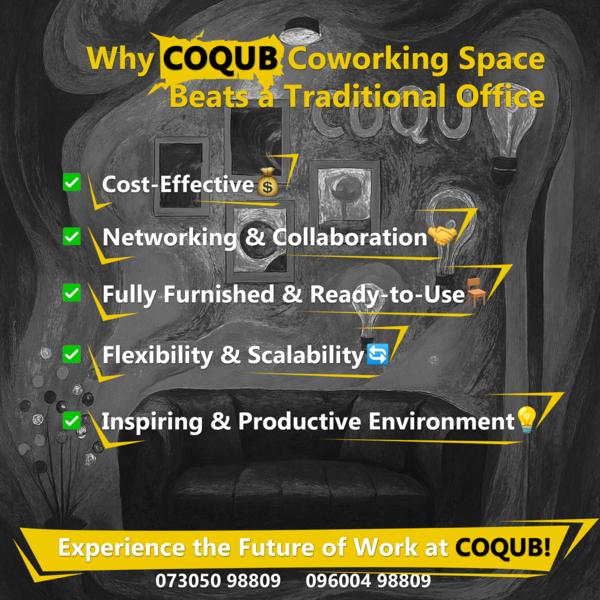 furnished private office