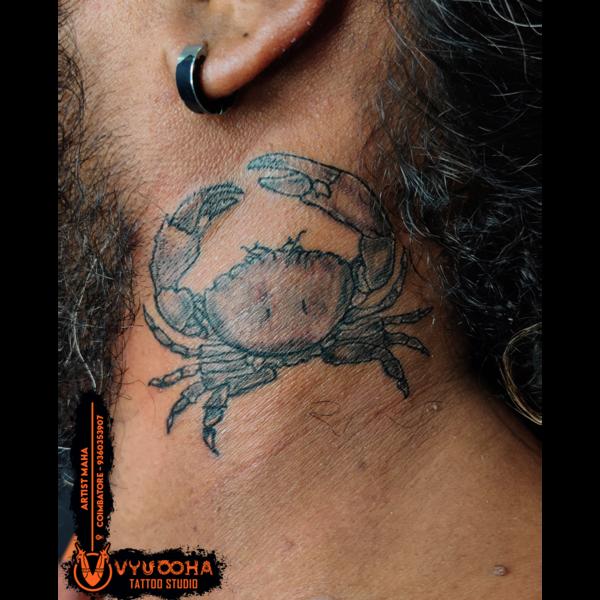 neck tattoo