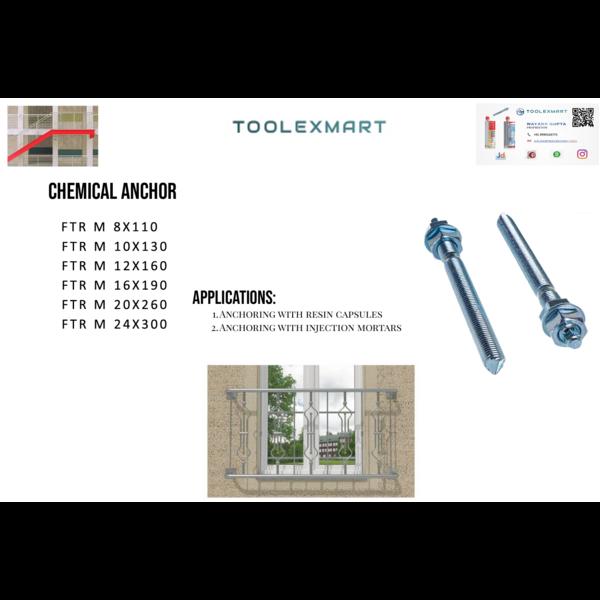 resin capsules anchoring