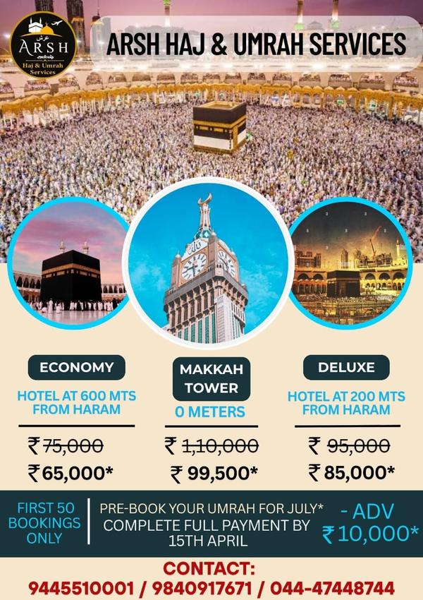 book shaawal umrah package now