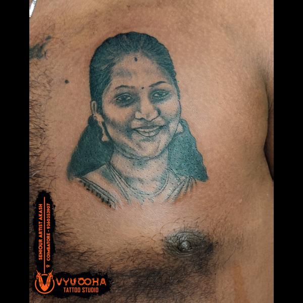 art portrait tattoos
