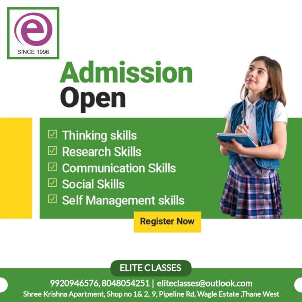 Admissions in full swing.