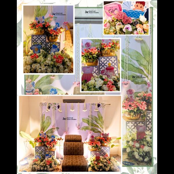 baby shower stage decorators