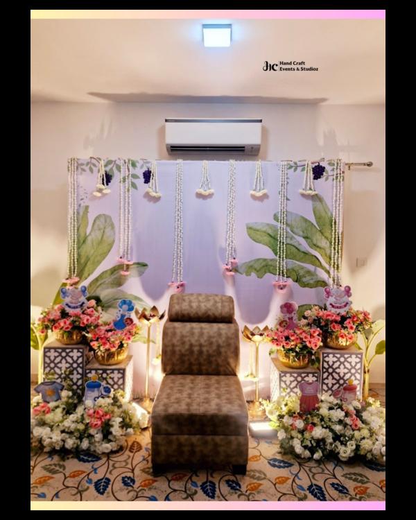 luxury baby shower decoration