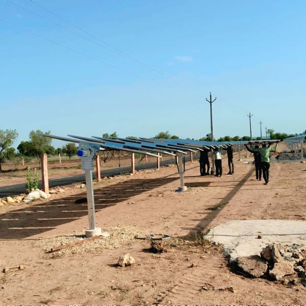 Module installation in a groun