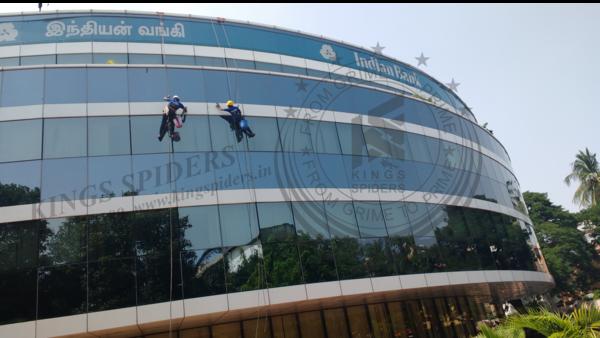Facade cleaning work in Chenna