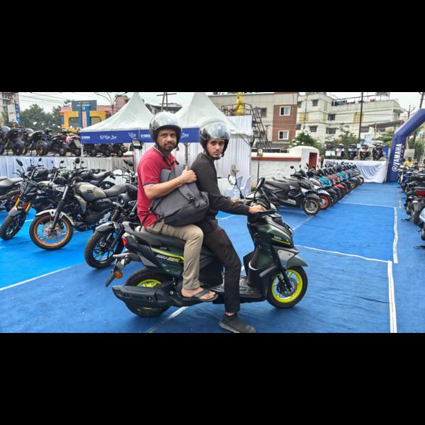 thrilling test ride