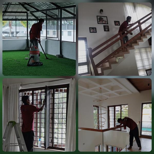 residential house cleaning thr