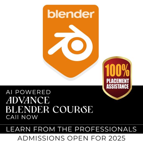 ADVANCE BLENDER COURSE IN