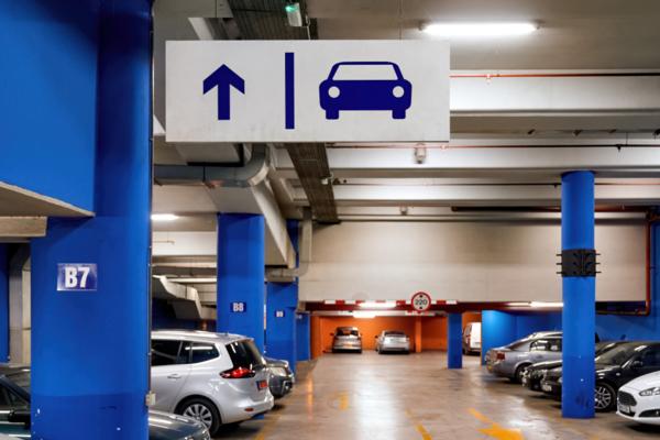 smart parking system installat