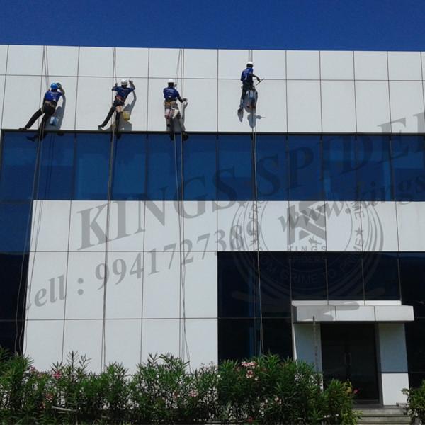 Facade cleaning work in Chenna