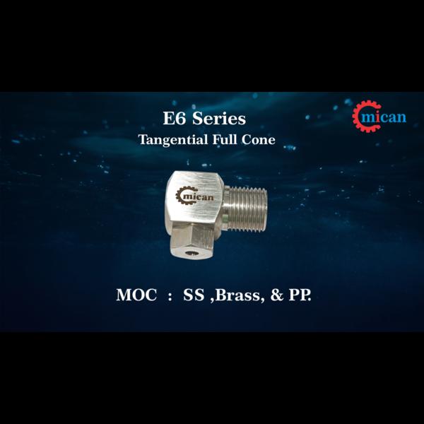 FULL CONE NOZZLE E6 SERIES
