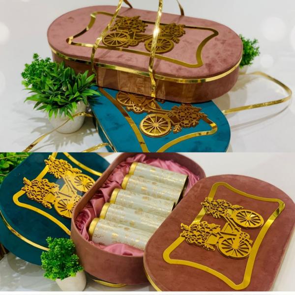 five charming tin jars