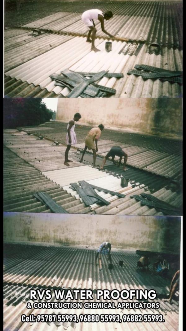 metal sheet roof waterproofing