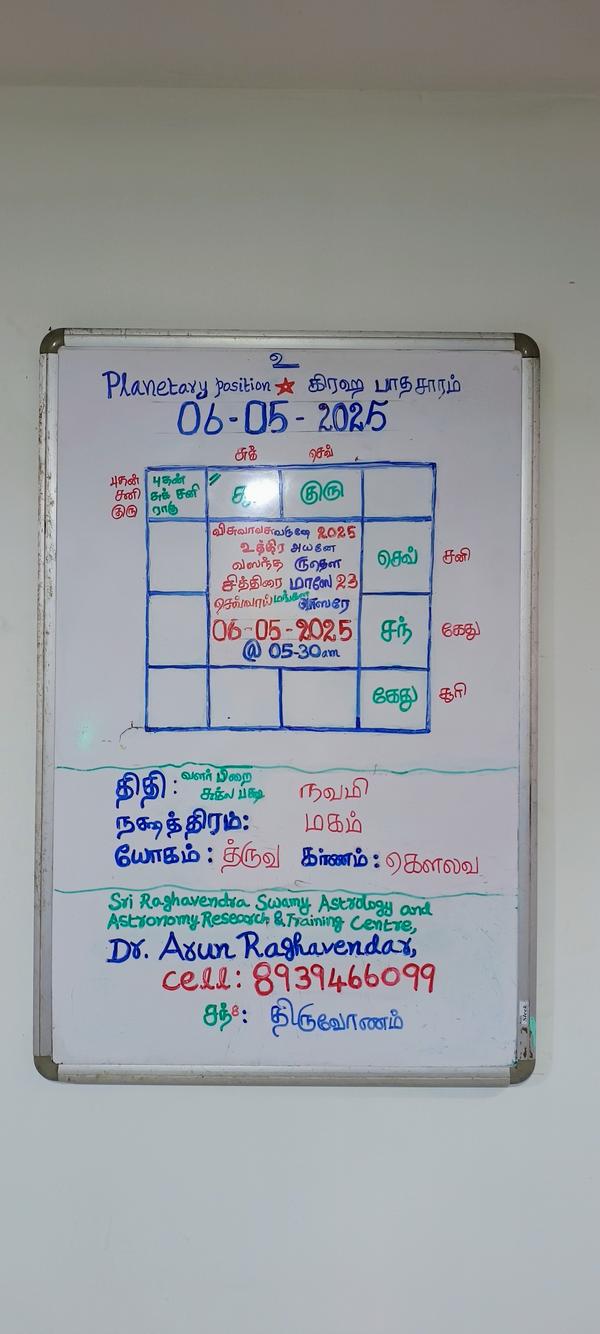 life 2025 may 5panchangamandpl