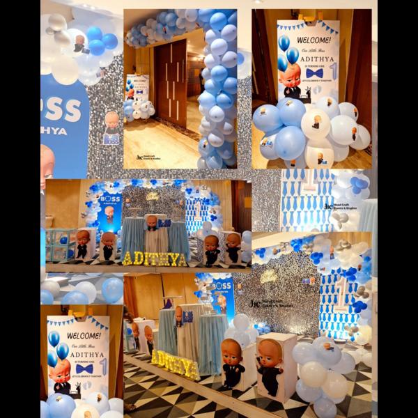 themed based birthday decorato