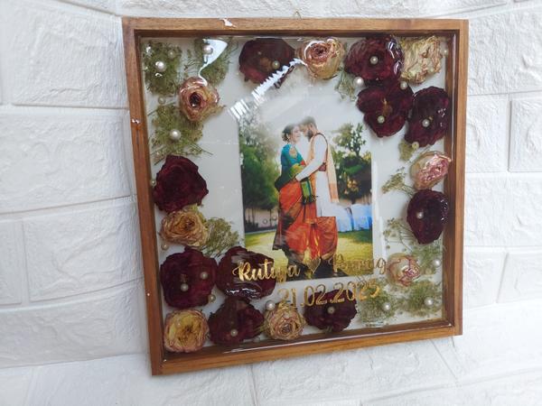 personalized resin photo frame