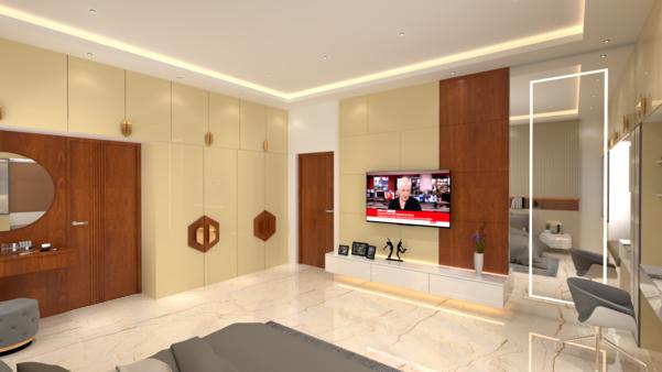 residential interior view