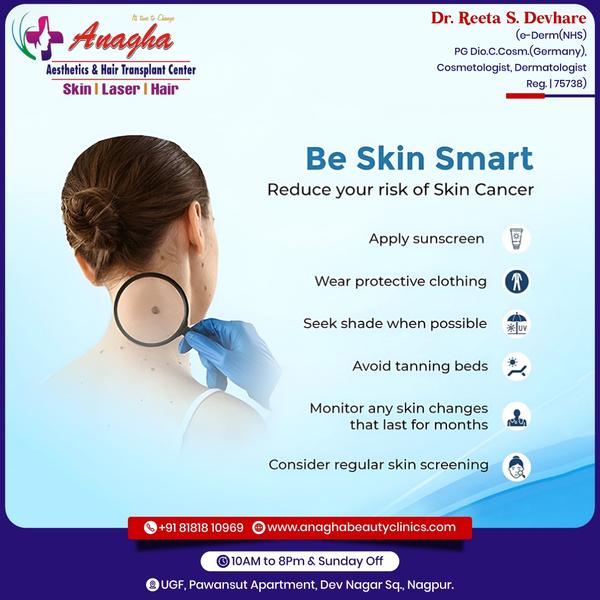 Reduce your Risky Skin Cancer 🦀 In Anag