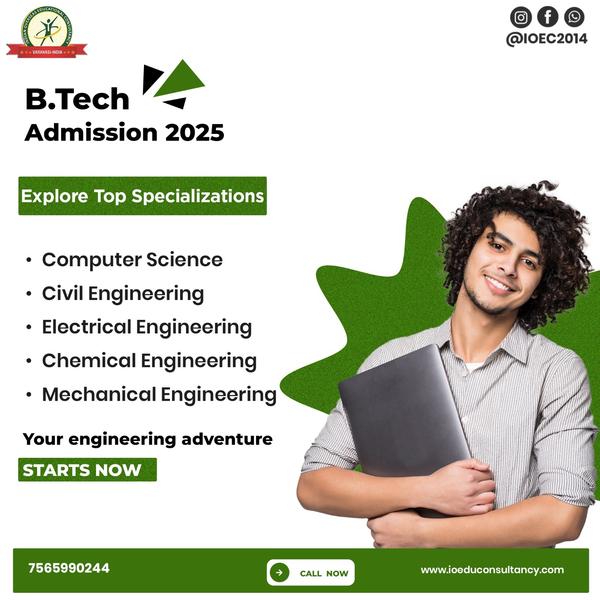 🎓 B.Tech Admissions 2025 – St
