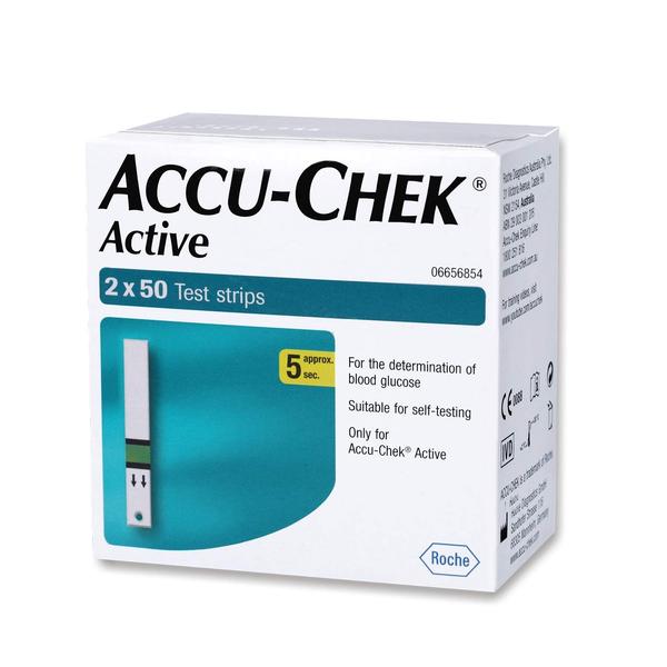 accu chek active strips near m