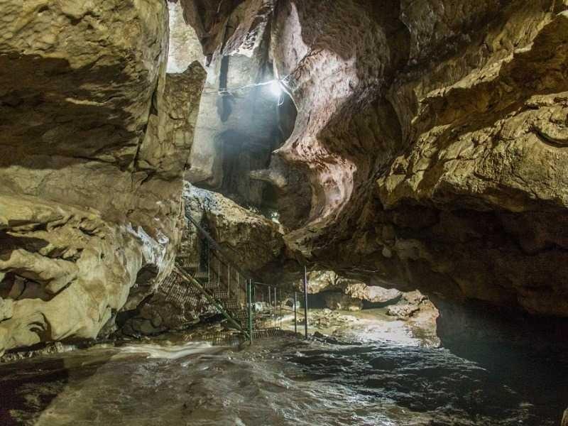 the cavern