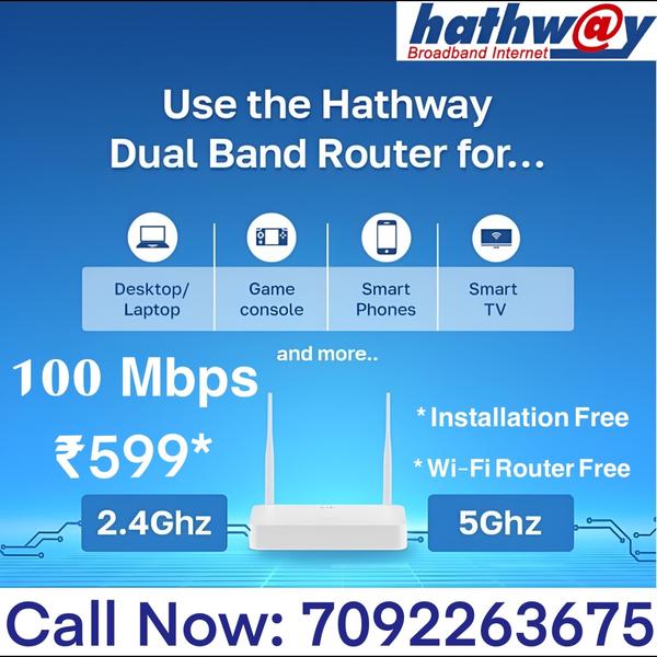 hathway fiber installation in 