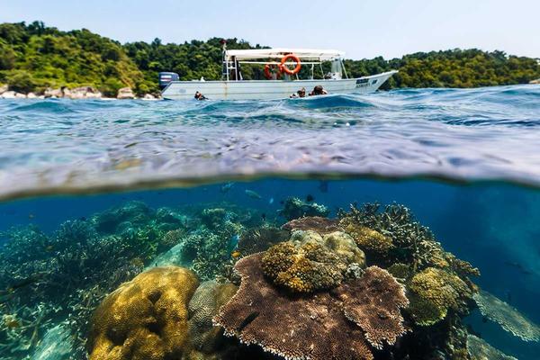 scuba diving haven