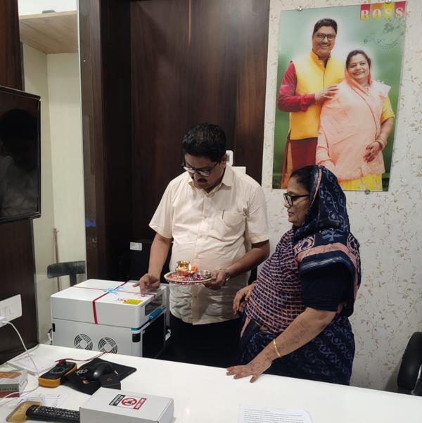 A Heartfelt Installation at Shri Mahavir Jewellers