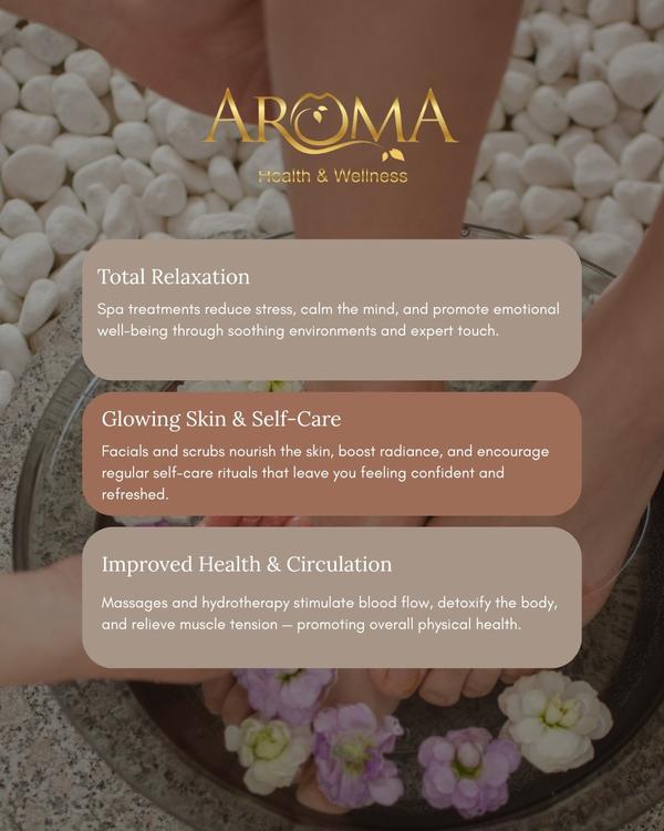 Step into serenity at Aroma Health & Wel