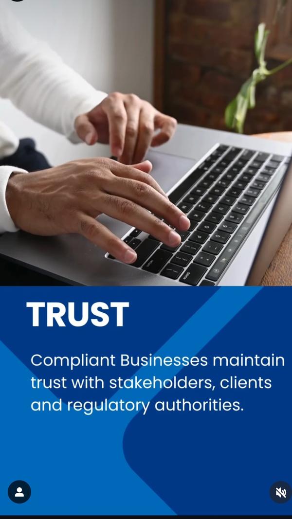 Compliant business maintain tr